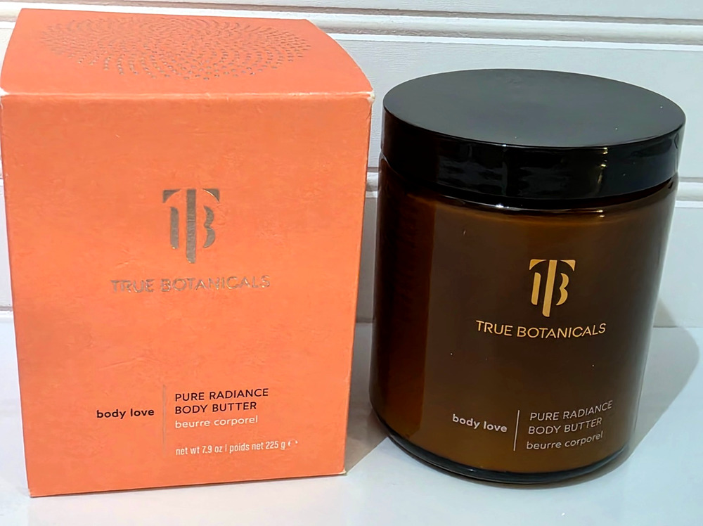 True Botanicals BODY LOVE Pure Radiance Body Butter 7.9 Oz / 225g NEW